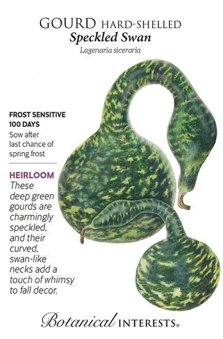 Speckled Swan Hard Shelled Gourd Seeds