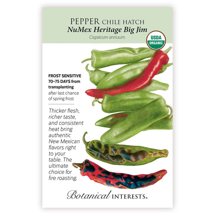 NuMex Heritage Big Jim Hatch Chile Pepper Seed