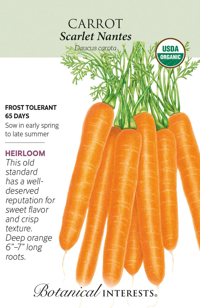 Scarlet Nantes Carrot Seed