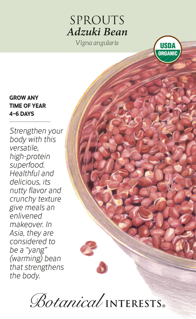 Adzuki Bean Sprouts Seeds
