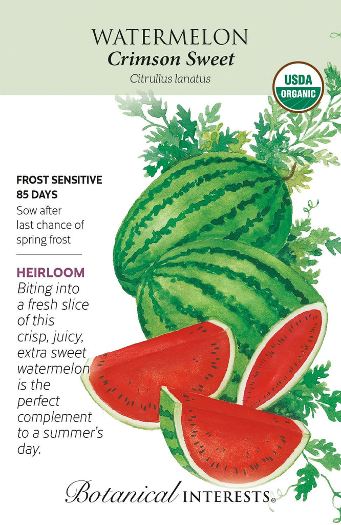 Crimson Sweet Watermelon Seeds