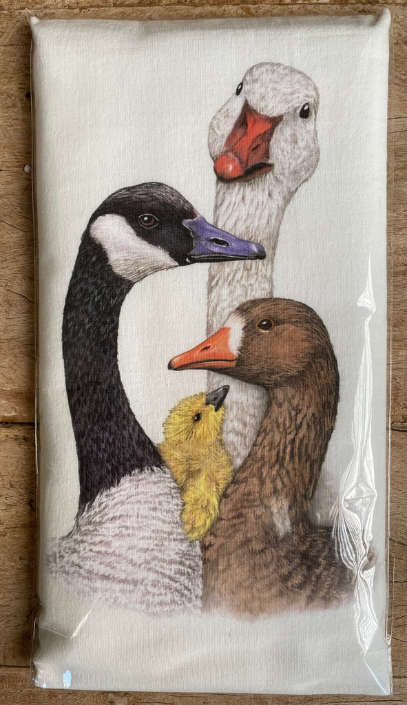 Goose Flour Sack Kitchen Towel