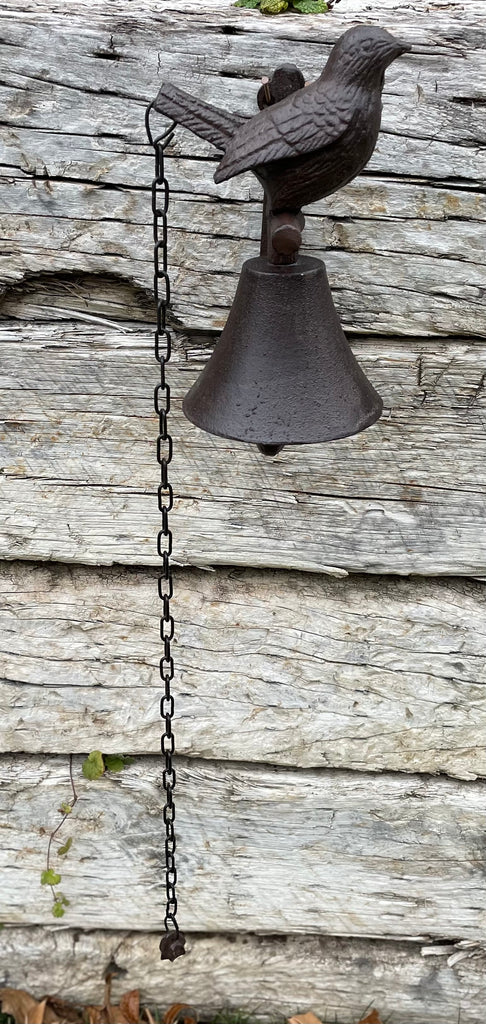 Cast Iron Bird Doorbell