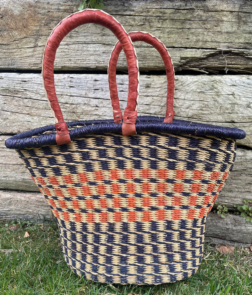 V-Shaped Two Handled Shopping Basket