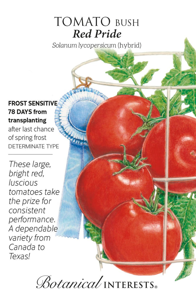 Red Pride Bush Tomato Seed