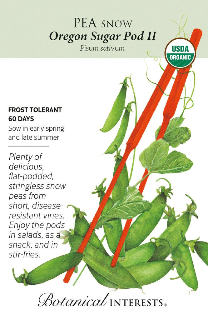 Oregon Sugar Pod Snow Pea Seed