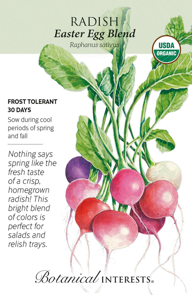 Easter Egg Blend Radish Seeds