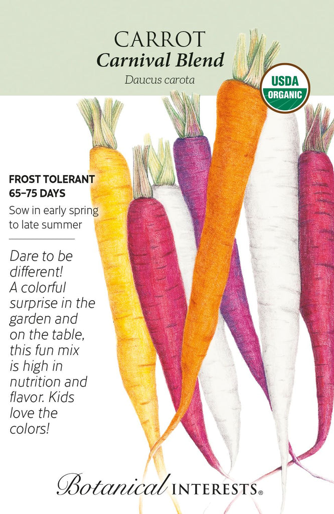Carnival Carrot Seed Blend