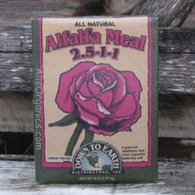 Alfalfa Meal 2.5-1-1 Organic Fertilizer