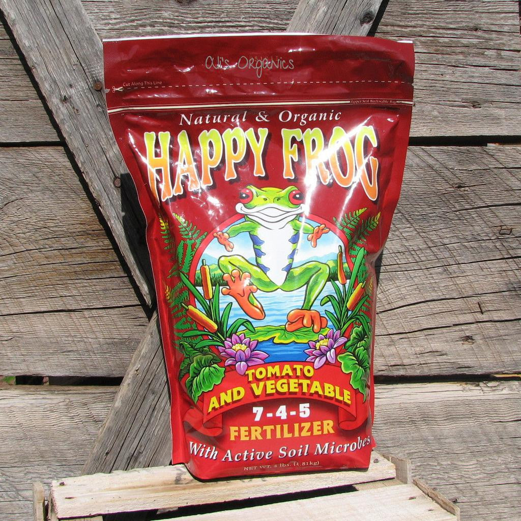 Happy Frog Tomato & Vegetable Fertilizer 7-4-5