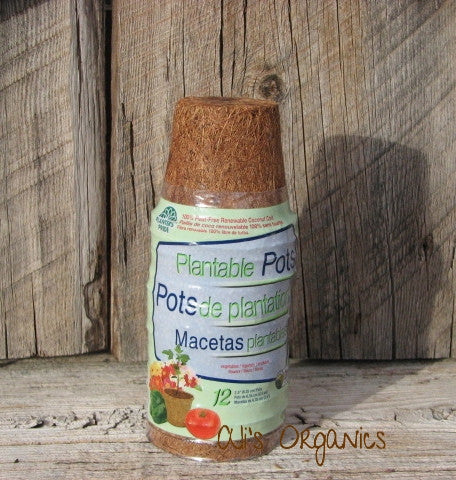 Coconut Coir Plantable Pots