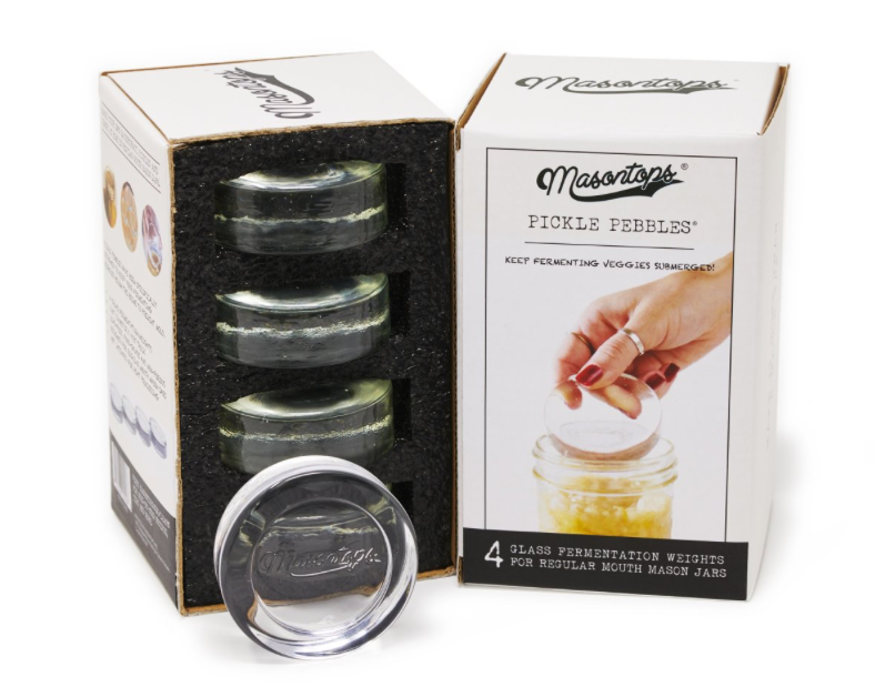 Pickle Pebbles for Mason Jars