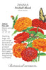 Fireball Blend Zinnia Seeds