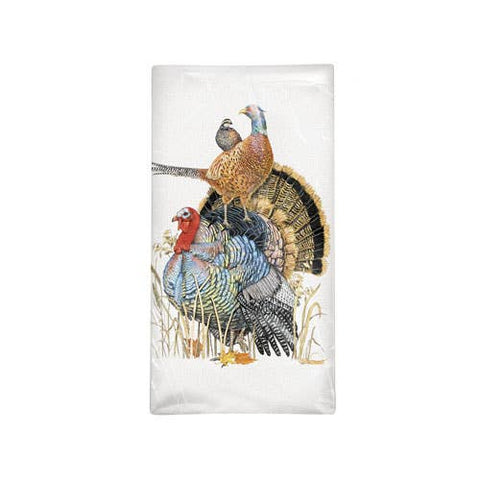 Stacked Turkey Bird Bagged Towel