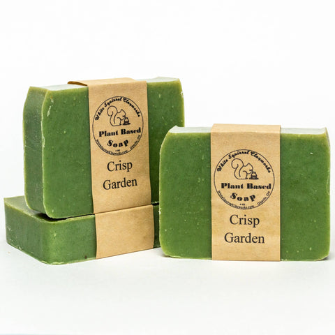Crisp Garden - All Natural Hand Made Vegetable Based Soap - 4oz