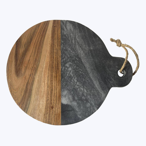 Marble/Wood Serving Board  (SKU#: 13896)