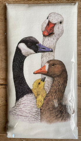 Goose Flour Sack Kitchen Towel