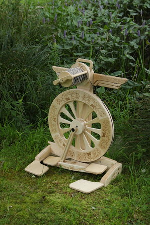 Monarch Spinning Wheel by SpinOlution