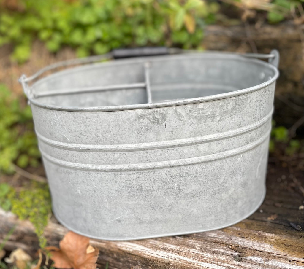 Three Compartment Oval Bucket