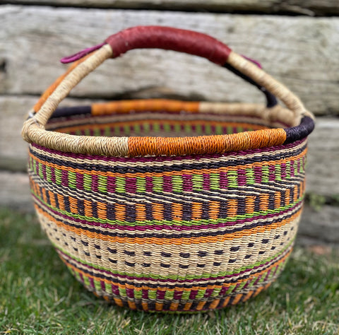 Handwoven Large Market Basket