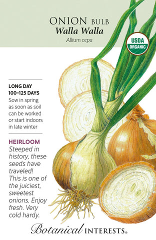 Genuine Walla Walla Sweet Onion Seed
