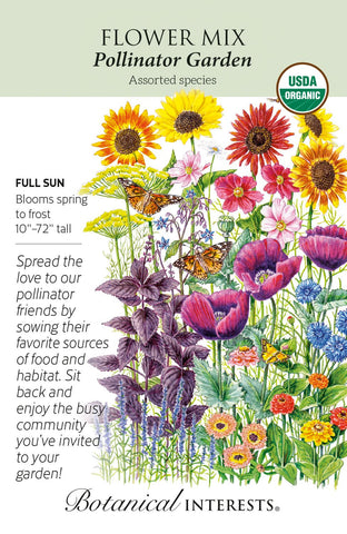 Pollinator Garden Flower Mix Seeds
