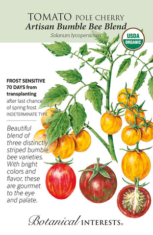 Artisan Bumble Bee Tomato Seeds Blend