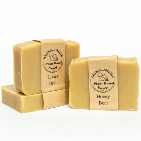 Honey Bear - All Natural Hand Made Vegetable Based Soap - 4oz