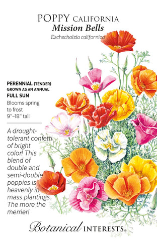 wildflower poppy seeds California Poppy Wildflower Seeds