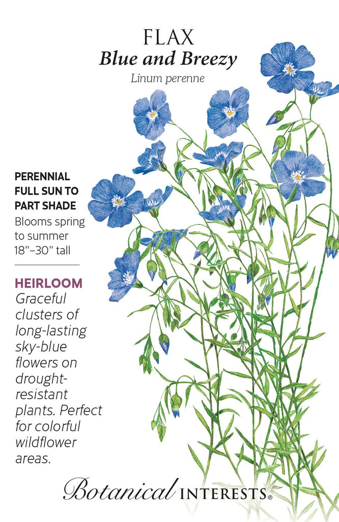 Blue & Breezy Flax Seeds