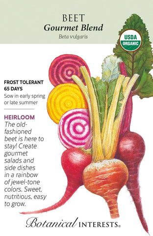 Gourmet Blend Beet Seeds