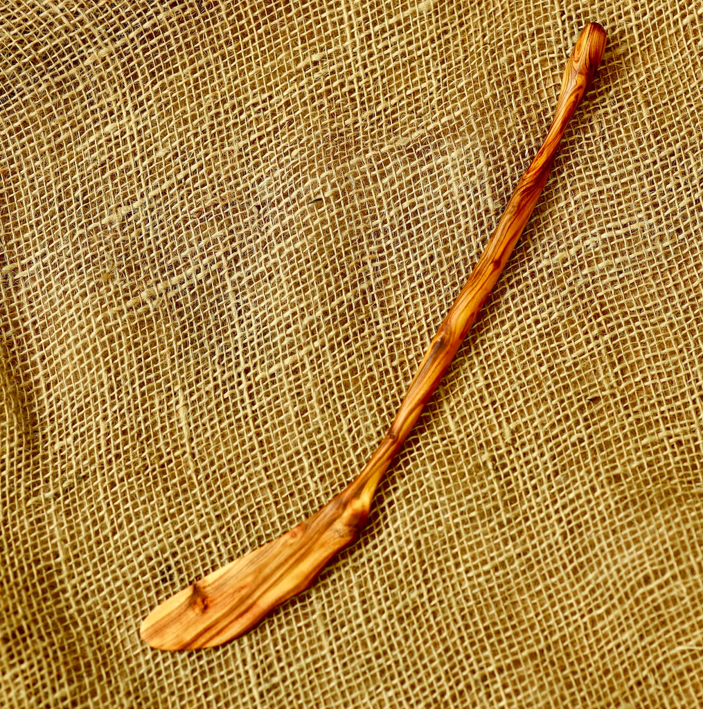 Hand Carved Wooden Spreader
