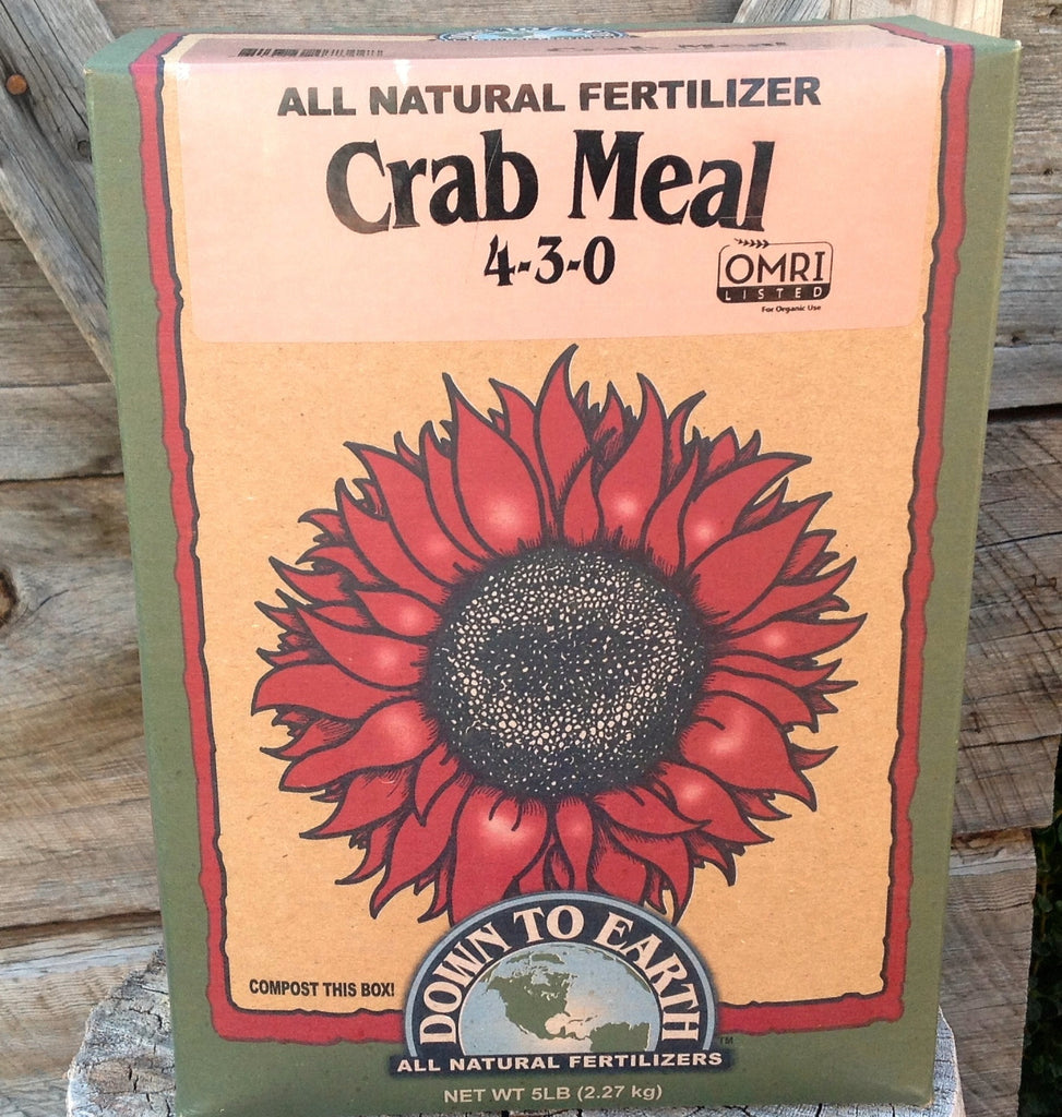 Organic Crab Shell Meal 4-3-0 Fertilizer