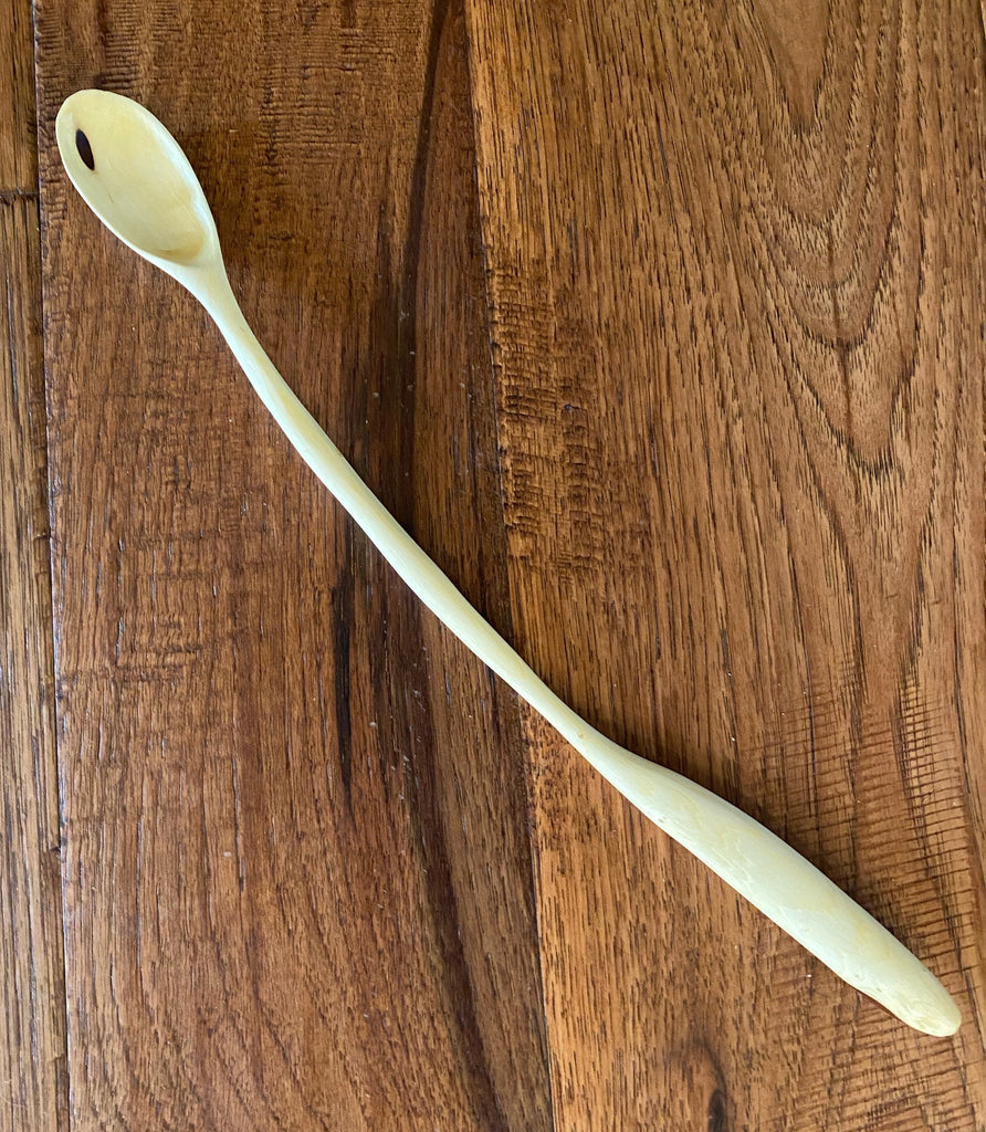 Hand Carved Wooden Eucalyptus Spoon
