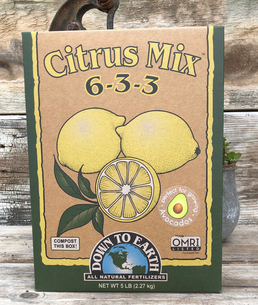 Citrus Mix 6-3-3 Organic Fertilizer